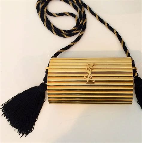 ysl tassel purse|ysl evening bag with tassel.